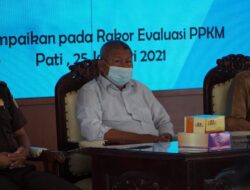 PPKM Diperpanjang Hingga 8 Febuari 2021,Dewan Pati : Ini Sangat Efektif