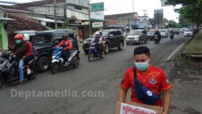 Ambisi Jadikan Anggotanya Manajer Tim Persipa Pati, Patifosi Melakukan Galang Dana