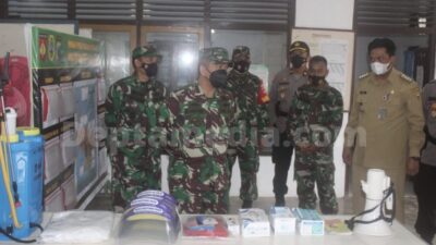 Pantau Penerapan PPKM Mikro, Tim Wasev Kodam IV Diponegoro Kunjungi Beberapa Desa di Pati