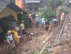 Intensitas Hujan Tinggi Sebabkan Tanah Longsor di Desa Jepalo dan Desa Giling