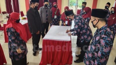 46 Pengurus Badko LPQ Kecamatan Mijen Masa Jabatan 2020-2021 Resmi Dikukuhkan