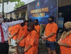 Operasi Anti Narkoba, Polres Pati Amankan 14 Tersangka Berserta Sabu 21,46 Gram