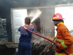 Diduga Overheat Oven Briket Pembakar Arang di Jalan Pantura Pati – Juwana Terbakar