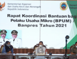 Bupati Berharap Pendataan Bantuan BPUM Valid dan Tepat Sasaran