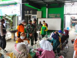 400 Warga Kecamatan Wedarijaksa Hari ini Divaksin Covid -19