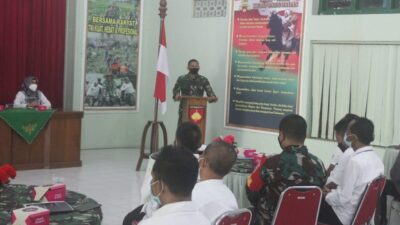 Jelang Dibukanya TMMD Sengkuyung, Kodim 0718 / Pati Gelar Rakor Persiapan