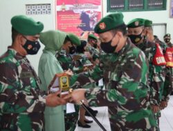 Pesan Dandim 0718/ Pati Saat Pimpin Korps Raport Pelepasan Anggota Pindah Satuan