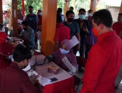 Sediakan 6000 Dosis Vaksin Covid -19, DPC PDI Perjuangan Pati Gelar Vaksin Gratis