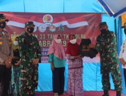 Alumni AKABRI 89, Salurkan 1000 Paket Sembako Kepada Warga Terdampak Covid -19