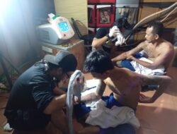 Niat Hijrah, Puluhan Pemuda di Pati Ikut Program Hapus Tato Gratis