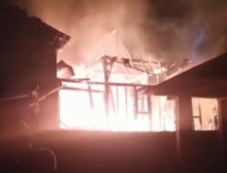 Rebus Jagung Rumah Milik Warga Maitan Tambakromo Terbakar