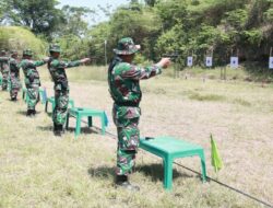 Asah Kemampuan Prajurit, Kodim Pati Gelar Latihan Menembak