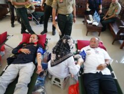 Pj Bupati Ikut Donor Darah Dalam Kegiatan HUT IARM
