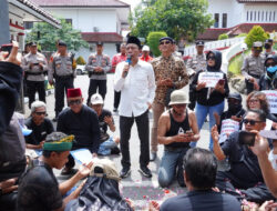 DPRD Kabupaten Pati Temui Pedemo Pemilu Curang