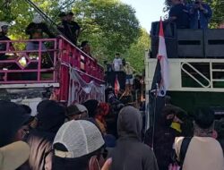 Masyarakat MPB Pati Gelar Aksi Demo di Depan Kantor DPRD Pati